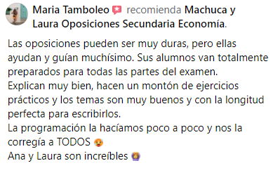 Opinión María Tamboleo